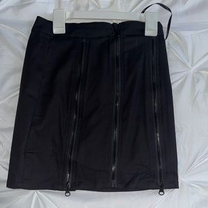Super down mini skirt